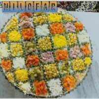 سالاد چهل تیکه .کارام واقعا کم لایک میخوره