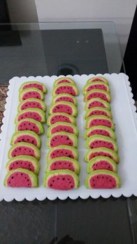 بیسکویت مدل هندوانه