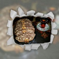 کیک صبحانه دورنگ