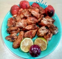 کباب مرغ تند