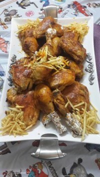 خوراک مرغ زغالی