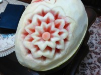 حکاکی روی هندوانه