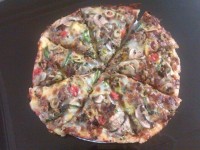 پیتزای قارچ وگوشت همایونی