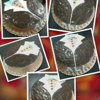 کیک سفارش یه خانوم مهربون برای همسرش