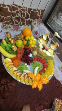 سینی شب یلدای پارسال