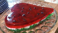 ژله انار سه رنگ