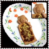 پیراشکی گوشت بخارپز