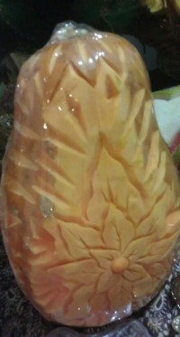 تزیین کدو حلوایی شب یلدا