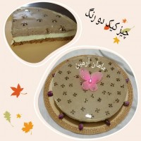 چیز کیک شکلاتی نپختنی