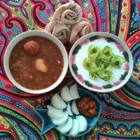 آبگوشت کرمانشاهی (با گوجه سبز)