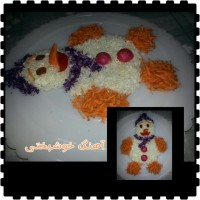 سالاد کلم با سبزیجات