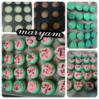 کاپ کیک هندوانه