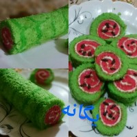 رولت هندوانه یی مخصوص شب یلدا