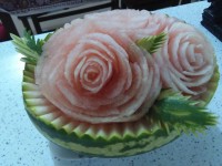 تزیین هندونه