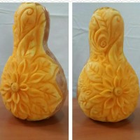 حکاکی روی کدو