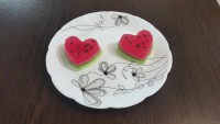 ژله به شکل هندوانه