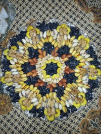 تزیین آجیل شب یلدا