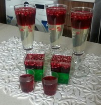 ژله انار و آلوئه ورا ....