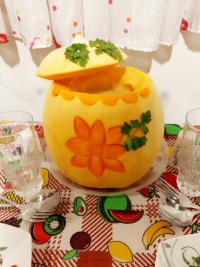 سوپ کدو تنبل شب یلدا