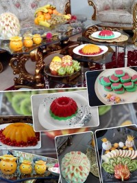 پودینگ کدو حلوایی