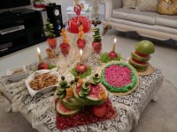 میز شب یلدای من