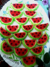 بسکوییت هندوانه ای