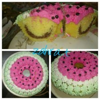 کیک به شکل هندوانه