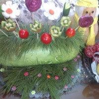 تزیین هندوانه شب یلدا