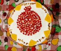 کیک انار شب یلدا