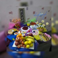 چیدمان میز شب یلدا