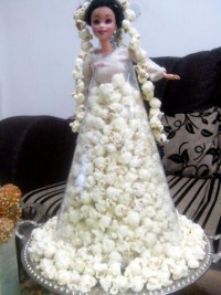 تزئین پفیلا برای شب یلدا