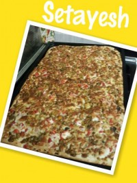 پیتزاقارچ ومرغ