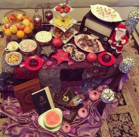 سفره ی یلدا