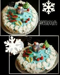 کیک یلدایی من