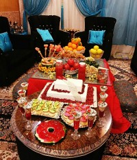 سفره شب یلدا