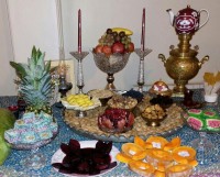 سفره شب یلدا