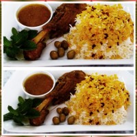 زرشک پلو با ماهیچه