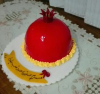 کیک انارشب یلدا