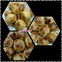 شیرینی دانمارکی (گل محمدی)