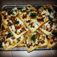 پیتزا نان تست