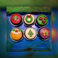 کاپ کیک کریسمس