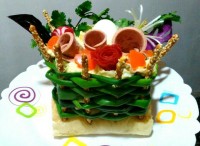 سالاد مرغ مخلوط