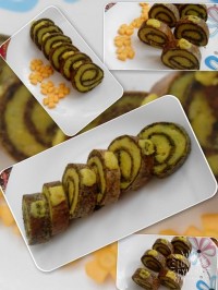 رولت کوکو سبزی