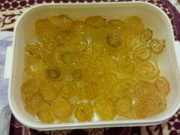 مربای بالنگ به شکل گل رز