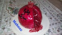 کیک شب یلدای من