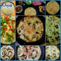 سلام. این پیتزا با خمیر جادویی