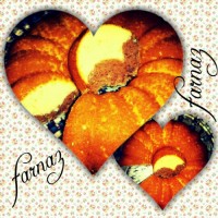 کیــک دورنـگ