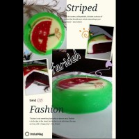 ژله تلفیقی از تصویری و سورپرایزو هندوانه ای