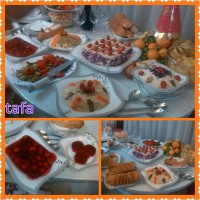 میز شام تولد دخترم