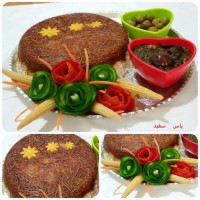 ته دیگ رشته پلویی♡♡